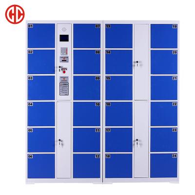 China Office School Home Good Quality 24 Door Storage Parcel Locker With Smart Small Locker for sale