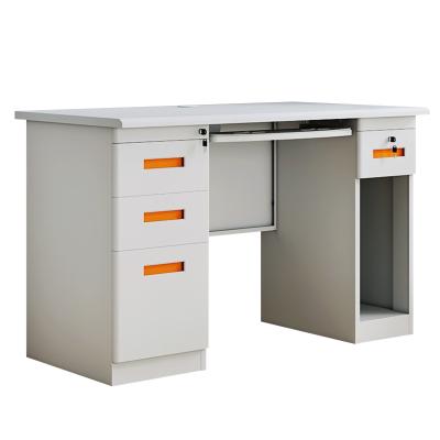 China High Quality Office School Home Metal Computer Desk Metal Leg Desk For Sale for sale