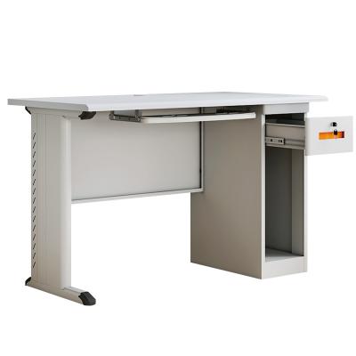 China Good Quality Metal Rectangle Steel Working Desk Home School Cheap Office Computer Desk for sale