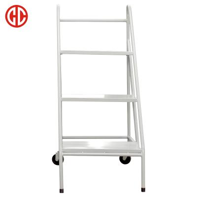 China (Other) Adjustable Manufacturer Made Stairs Bookcase White Wrought Iron Bookcase For Bookcase for sale