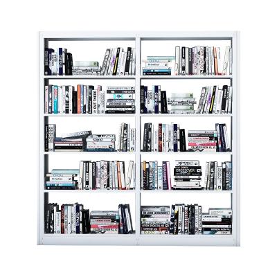 China (Others) Luoyang Factory Furniture Metal Steel Rack Adjustable Home Staff 2 Tiers Vertical Children Study Book Shelves for sale