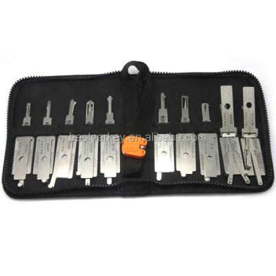 China Use For Automobile Best Lock Pick Price 2 In 1 Decoder And Lock Pick Tool 10pcs For One Pack For Locksmith Set for sale