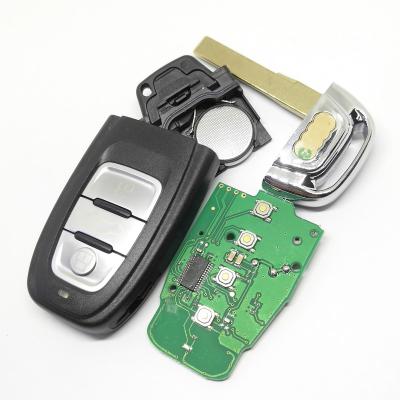 China Use for A-udi Factory Wholesale Kydz A4L Q5 3-Button Smart Remote Model 754C 315Mhz Master Remote Key for sale