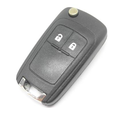 China Key Replace 2 Buttons Flip 433mhz/HU100/PCF7941 Chip Remote Car Key O-pel Remote G4 Key for sale