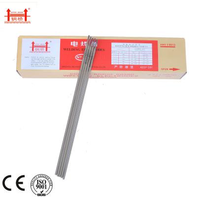 China China factory direct supply E6013 copper high quality welding electrodes for sale