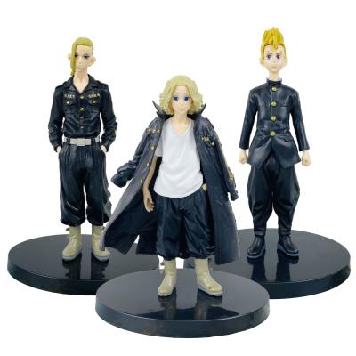 China 18CM Modern Model Toy Gifts With Box Takemichi Draken Mikey Tokyo Revengers Anime Anime Action Figure for sale