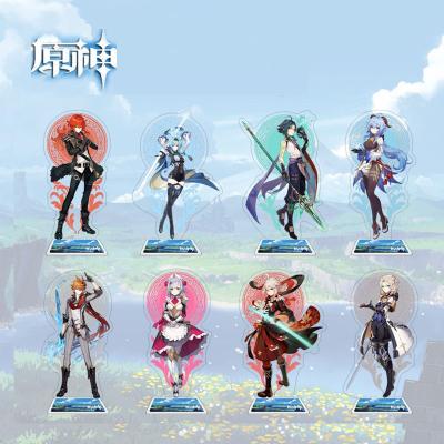 China Amber Kaiya Anime Game Cosplay Character Genshin High Quality Hot Impact Selling Stand Card Acrylic Model for sale