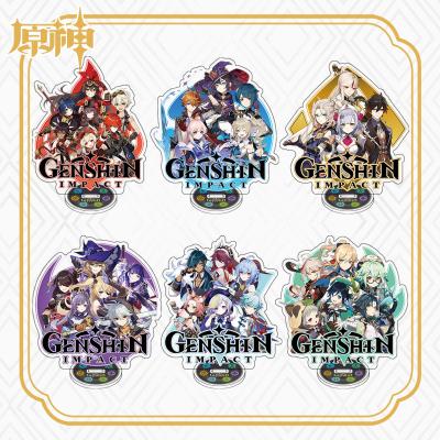 China High Quality Selling Anime Cosplay Character High Quality Anime Genshin Impact Acrylic Figure Card Amber Kaiya Anime Game Genshin Impact for sale