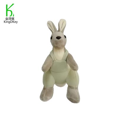 China New Style Plush Stuffed Plush Kangaroo Doll Plush Gift Plush Pendant Key Chain Key Ring For Promotion Gifts for sale