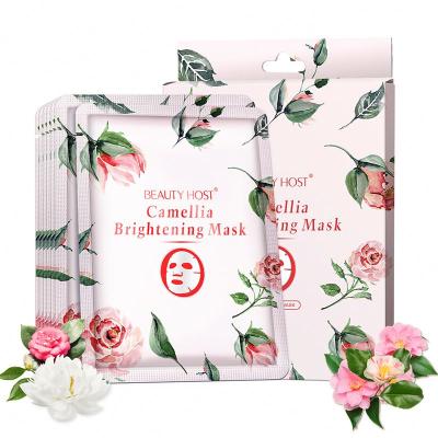 China Anti-Wrinkle Private Label Natural Moisturizing Repair Leaf Flower Soft Whitening Facial Mask for sale