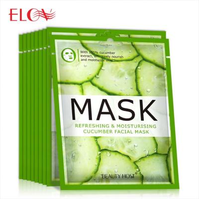 China Wholesale Plant Fruit Extract Cosmetic Plant Anti-Wrinkle Whitening Moisturizing Sheet Fruit Face Mask for sale