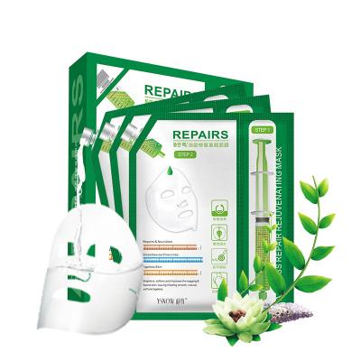 China Anti-Wrinkle Ever-Young Repair Rejuvenating Beauty Silk Hot Sale Anti-Wrinkle Face Mask Sheet Soft Deep Sleeping Dry Face Mask for sale