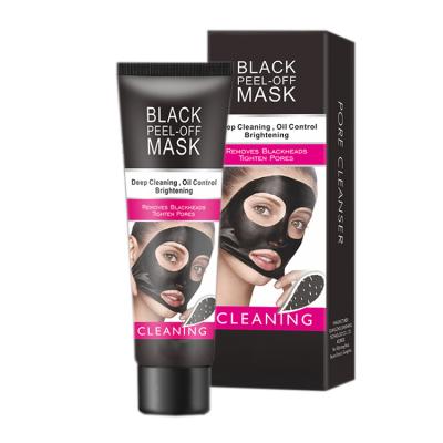 China Hot Selling Best Blackhead Mask Moisturizer Peel Mask Blackhead Blackhead Remove Oil Control Shrink Plumbs Black Peel Facial Mask for sale