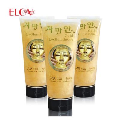 China Anti-Wrinkle Korea Collagen Crystal Pee Off 24K Gold Popular Anti Aging Whitening Deep Cleansing Facial Mask for sale