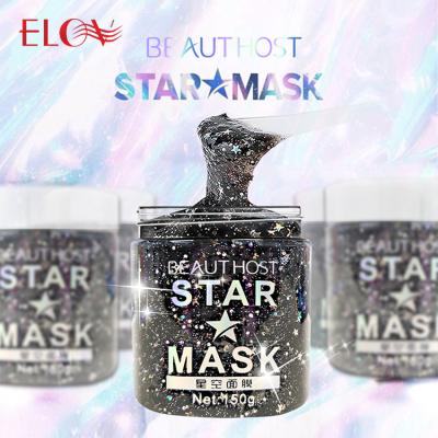 China 2022 Popular Skin Care Moisturizer Popular Skin Care Glitter Star Glow Face Mask Selling Lifting Hydration Korean Style Peel Off Star Glitter Mask for sale