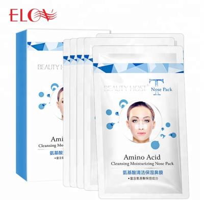 China Anti-Wrinkle Private Label Face Care Amino Acid Deep Cleansing Moisturizing Covers Pore Nose Strips for sale