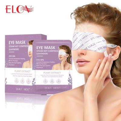 China Anti-Wrinkle Maker Private Label Disposable Self Heating Compress Sleep Steamer Spa Steam Eye Mask Hot Eye Patch for sale