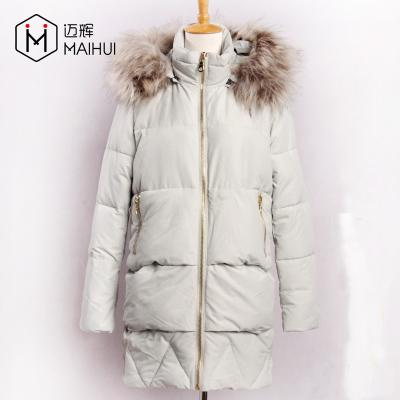 China Long Winter Fashion Stripper Coat Women Waterproof Durable Anti-Shrink Fuax White Fur for sale