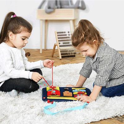 China High strength OEM toddler busy board kids busy board felt activity education learning felt busy board for sale