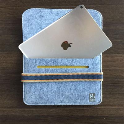 China Large Felt Notebook Sleeve Laptop Bag High Strength Custom Felt Envelope Messenger Bag Laptop for sale