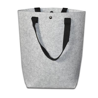 China Factory Price High Strength Bag Felt Handbag Felt Tote Women Handbags For Sale Felt Shopping Handbag for sale