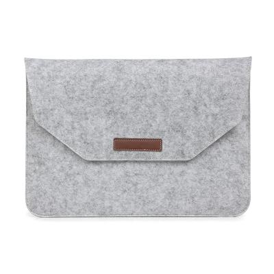 China High Quality Business Eco-friendly Gift Felt Laptop Carry Bag Envelope Bag For Women Men Felt Laptop Sleeve Case Felt Laptop Bag for sale