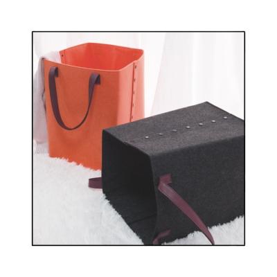 China High Quality Portable Materials Storage Bag Large Felt Storage Bag Sustainable Felt Storage Felt Bags for sale