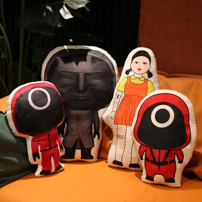 China Character Toy Doll Mini Toy New Arrive Stuffed Plush Toys Korea TV Squid Game Pendant for sale