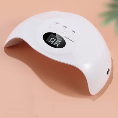 China ABS 58W 3 Modes Setting Nail Gel Polish Dryer LED UV Lamp Nail Dryer USB Power UV Light for sale