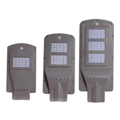 China Roadway Outdoor Path Park 20W 40W 60W Garden Solar Power LED Street Light Night Waterproof Sensor Lamp for sale