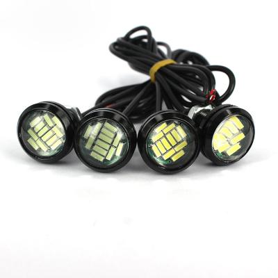 China 12V Eagle Eye LED Car DRL Motorcycle Signal Light 12SMD 23MM Daytime Running Light Waterproof Screw Lamp Emergency Bulb 23mm for sale