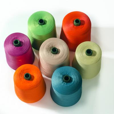 China Viable Polyester Yarns For Weaving Coated Dyed/Cone Dyed Over 3000 Colors More Ready To Ship for sale