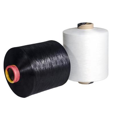 China High tenacity factory supplier 75d dope dyed textured yarn 100% IL NIM polyester dty for weaving knitting for sale