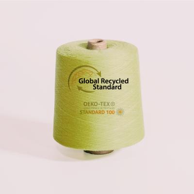 China Sustainable Polyester Recycled Yarn 20/2 (DTY/Spun, RAW/Dyed/OEM/ODM, Virgin OR Recycled) for sale