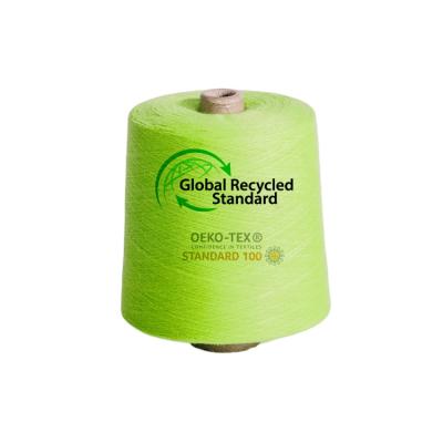 China Sustainable Recycled Cone Yarn (raw/coated dyed/cone dyed/OEM/ODM, Virgin/Recycled) for sale