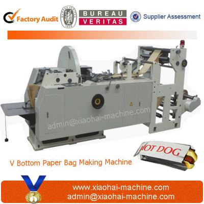 China XL400 V Bottom Grocery Bread Paper Bag Makingf Machine for sale