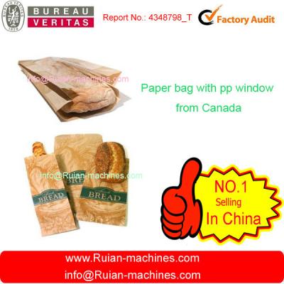 China recycled paper bag making machine for sale