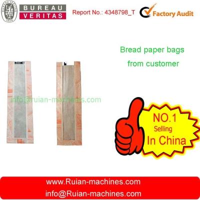 China cost of paper bag making machine for sale