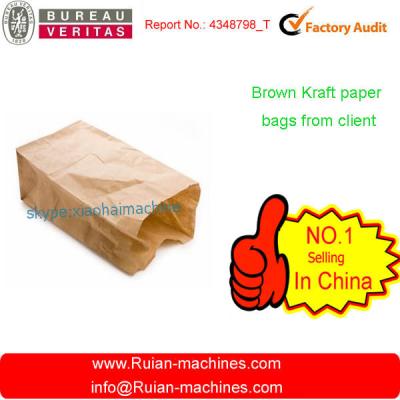 China paper bag making machine/paper bag machine /block bottom paper bag making machine for sale