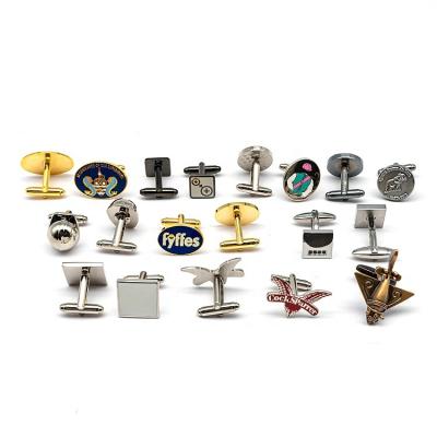 China New Fashion ALLOY Style Doudle Plated Custom Women's Luxury Cufflink Cufflinks Shirt for sale