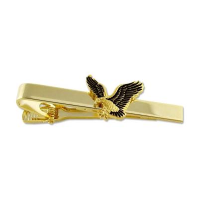 China Eagle Tie Clip Stainless Steel 55mm Copper Pull For Men for sale