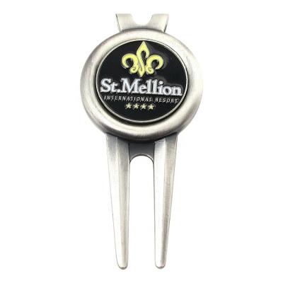 China Wholesale Durable Magnetic Golf Digging Tool With Ball Marker for sale