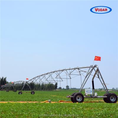 China China High Efficiency VODAR Agricultural Machinery Four Wheel Trolley Lateral Ditch-Fed Irrigation System for sale