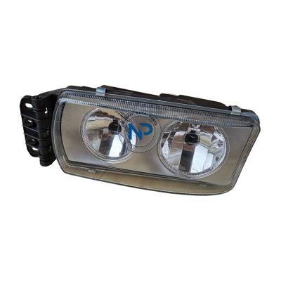 China European Auto Spare Parts Ivec Truck Body Parts Manual Head Lamp OEM 504020193 4122036 For Truck Left Head Lights Standard Size for sale