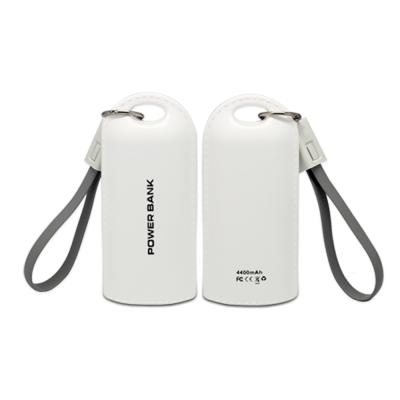 China Hot Selling Promotional Outdoor Rohs Key Chain 4000mAh Fast Charging Portable Power Bank for sale