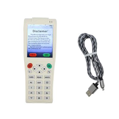 China Customizable Smart Card Key Clone Machine ICOPY5 Smart Chip Card Reader 125Khz T5577 IC ID Tag Copier 13.56Mhz RFID Programmer Writer for sale