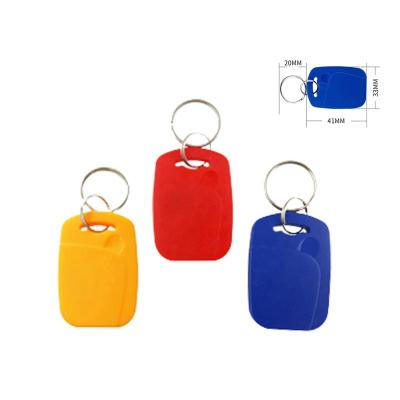 China Keychain Waterproof / Waterproof Rewritable Dual Frequency Anti-Jamming RFID Label Tag 125Khz 13.56Mhz Smart Chip Card CUID T5577 EM4305 for sale