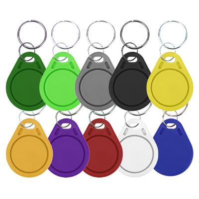 China Waterproof / Hidden Variable Keychain Compatible Rewritable Tag Clone Symbolic ID Card 125khz Ring Duplicator Waterproof Rfid Em4305 T5577 Smart Access Card for sale