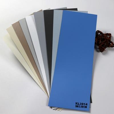 China The new minimalist 100% polyester 89mm vertical style sunscreen blind fabrics for the home for sale