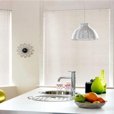 China New Design Window Shade S-Shape PVC Venetian Blinds Minimalist Wholesale White Prices for sale